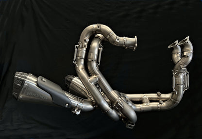 Ducati V4 / V4R Panigale & Streetfighter Vandemon Full Titanium Exhaust system 2023-2024