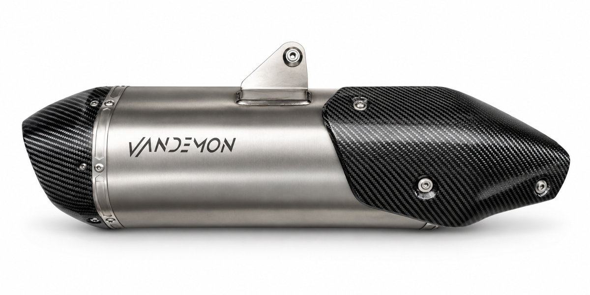 Sistema de escape completo de titanio Vandemon para KTM 1290 Super Adventure S &amp; R 2020-2024