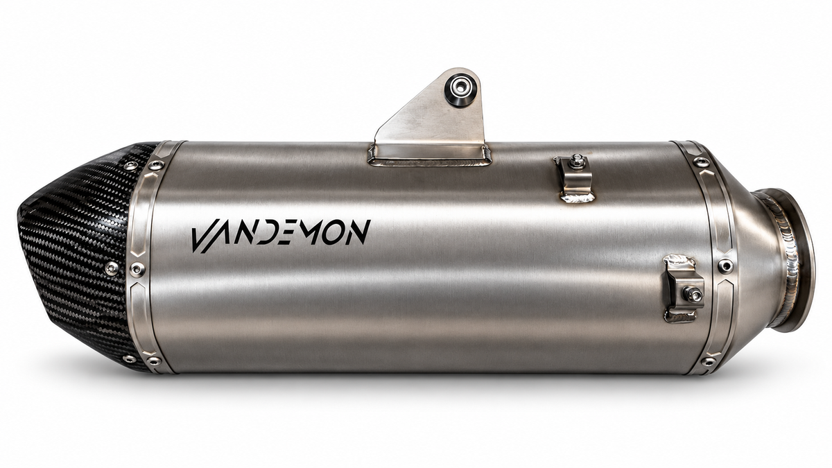 Sistema de escape completo de titanio Vandemon para KTM 1290 Super Adventure S &amp; R 2020-2024
