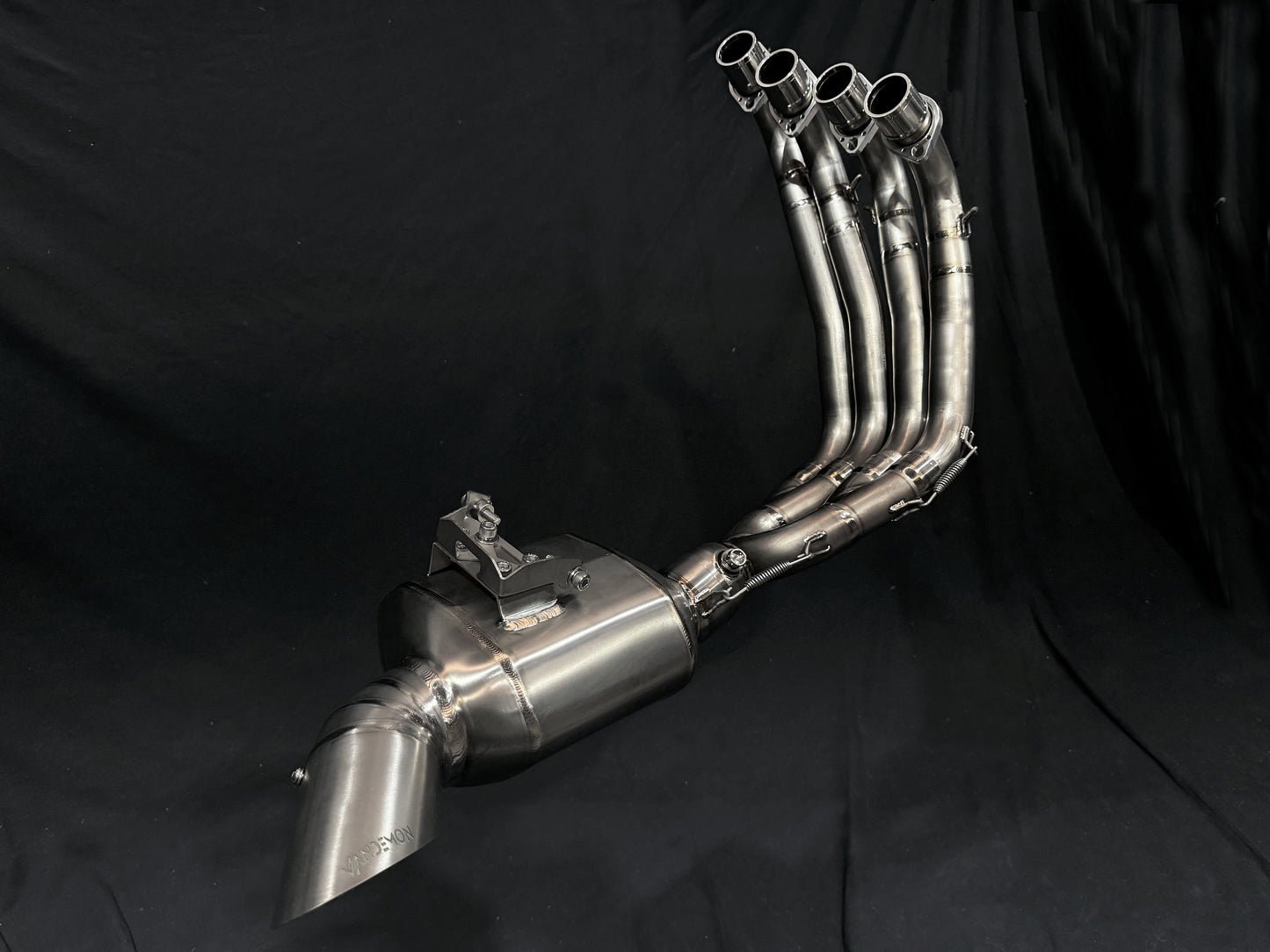 Honda CB650F, CBR650F, CB650R, CBR650R Titanium Low Mount Exhaust System