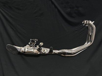 Sistema de escape Stealth de titanio para Yamaha GEN4 XSR900 y XSR900 GP