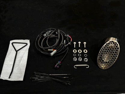 Sistema de escape Stealth de titanio para Yamaha GEN4 XSR900 y XSR900 GP