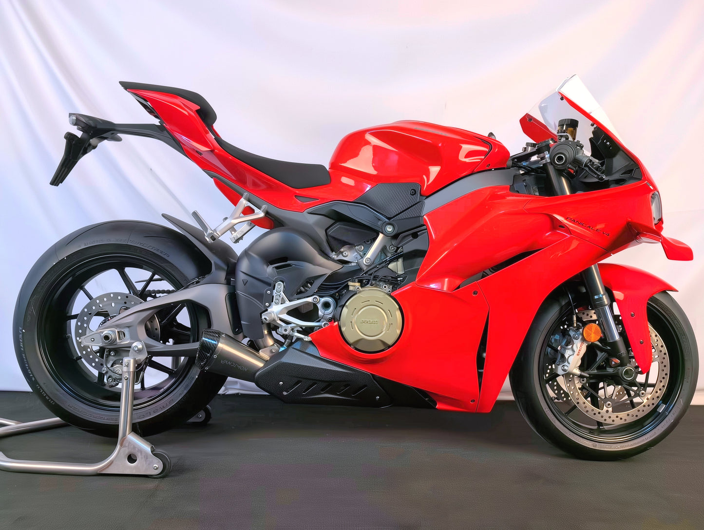Ducati Panigale V4 V4S Vandemon All Titanium LM Slip-On 2025
