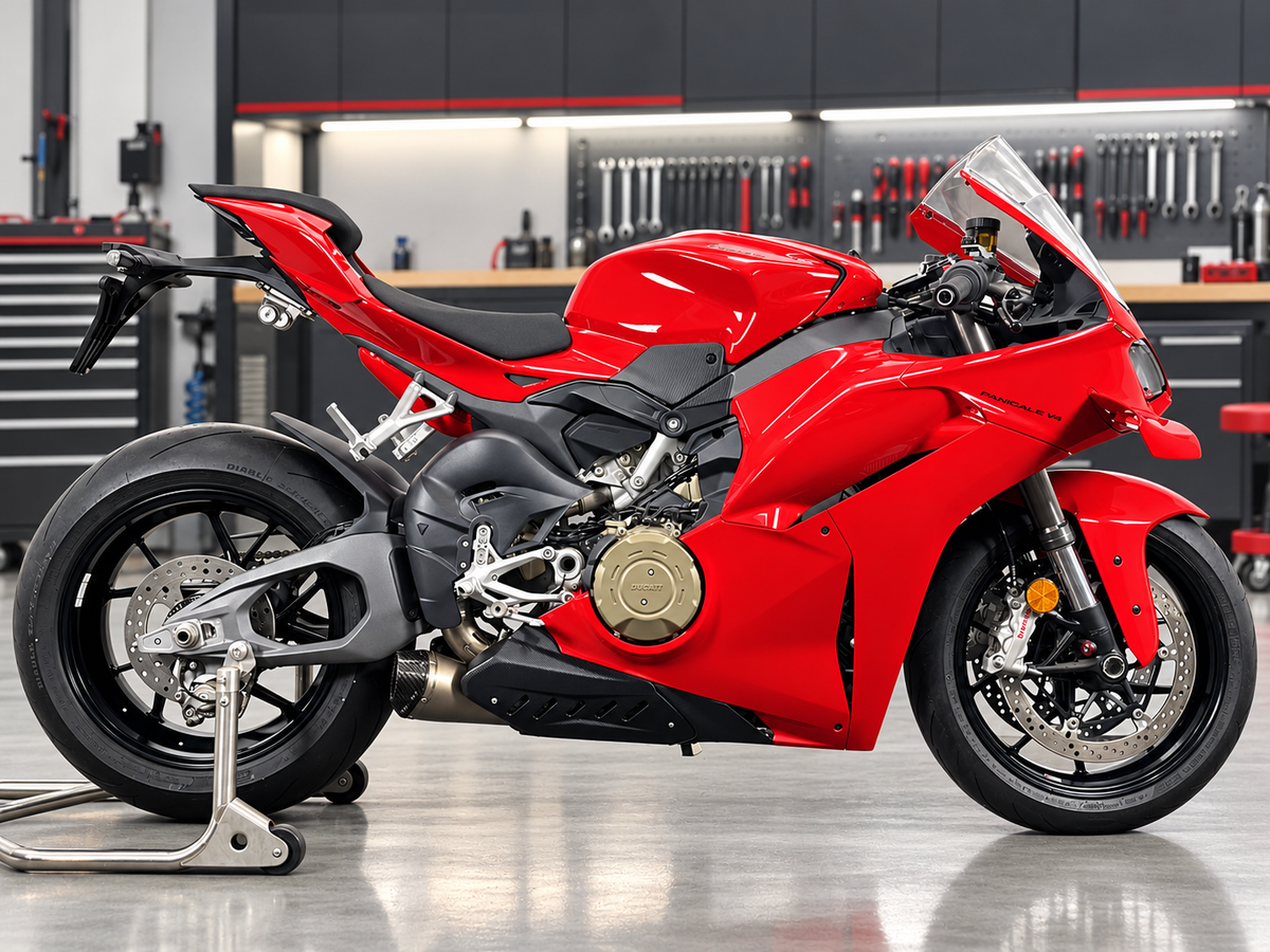 杜卡迪 Panigale V4、V4S、V4R 和 Streetfighter V4 钛合金高位排气系统