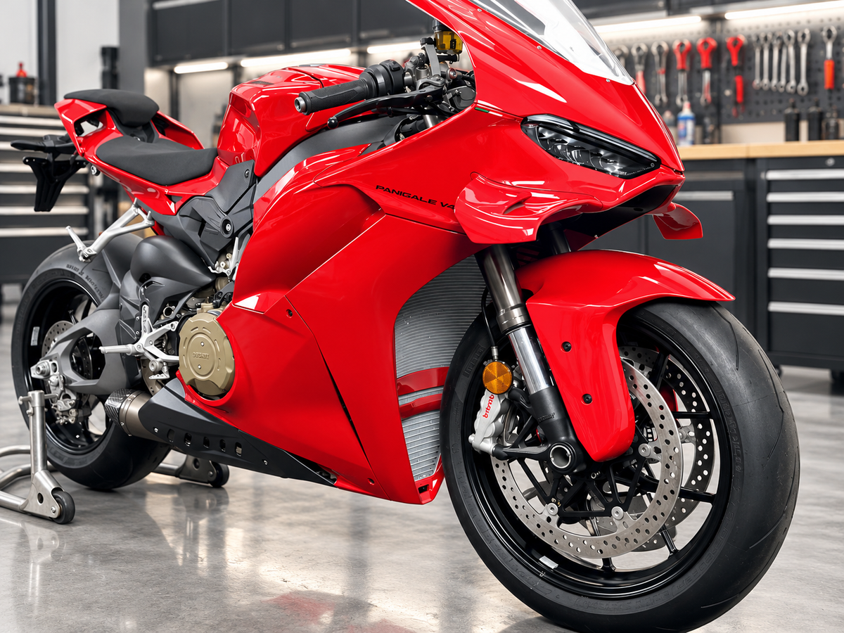 杜卡迪 Panigale V4、V4S、V4R 和 Streetfighter V4 钛合金高位排气系统