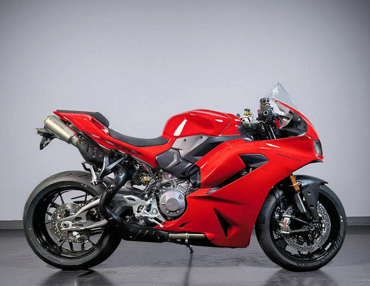 2025 Ducati Panigale V2 and V2S 890 Titanium High Mount Slip-On Exhaust