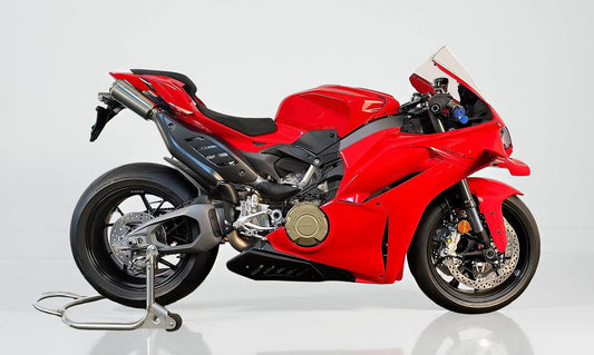 Ducati Panigale V4 and V4S Vandemon High Mount Race Exhaust System 2025