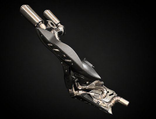 Ducati Panigale/Streetfighter V4 V4S Titanium High Mount Slip-On 2025-2026