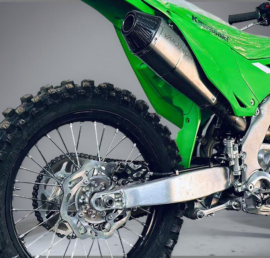 Kawasaki KX250F Titanium Exhaust System 2025-2026 – Vandemon Performance
