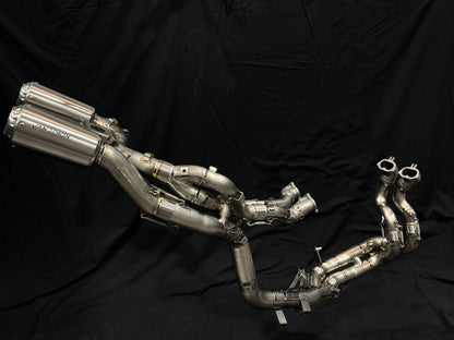 Ducati Panigale V4 and V4S Vandemon High Mount Race Exhaust System 2025
