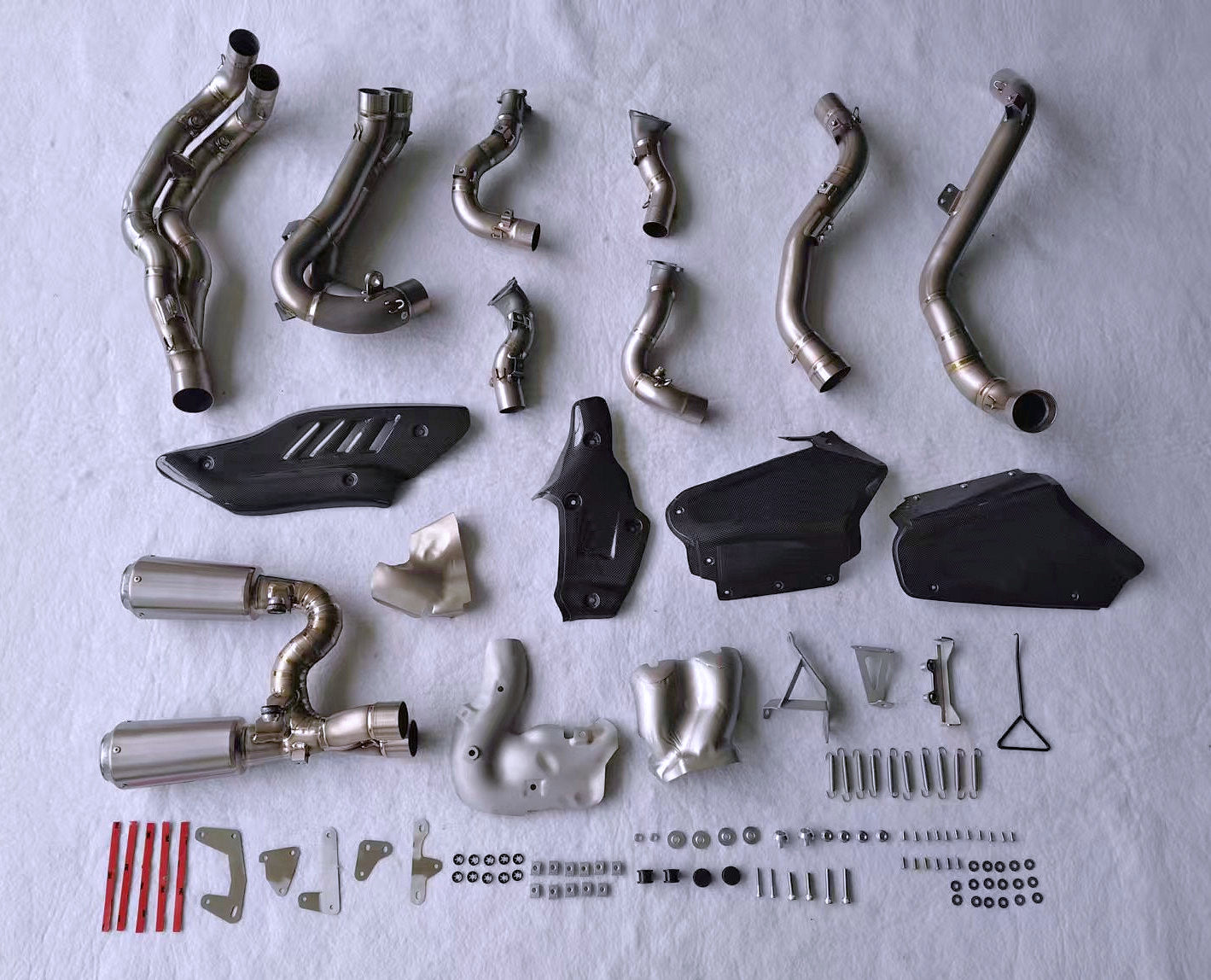 Ducati Panigale V4 and V4S Vandemon High Mount Race Exhaust System 2025