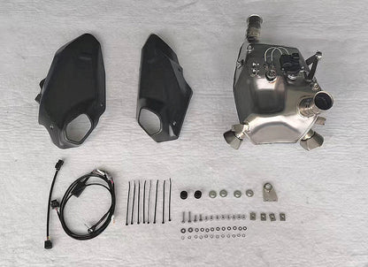 Ducati Panigale V4 / V4R y Streetfighter V4 Bimodal Stealth Slip-On de titanio