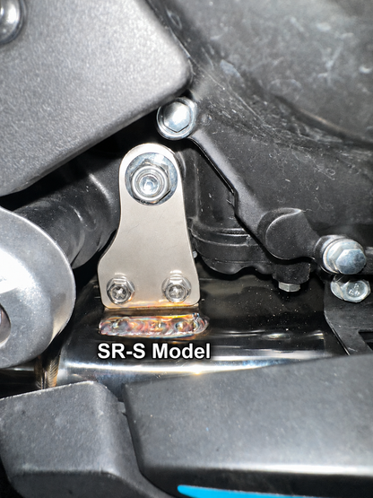 Sistema de escape de acero inoxidable para carreras CFMOTO 450SR y 450SR-S
