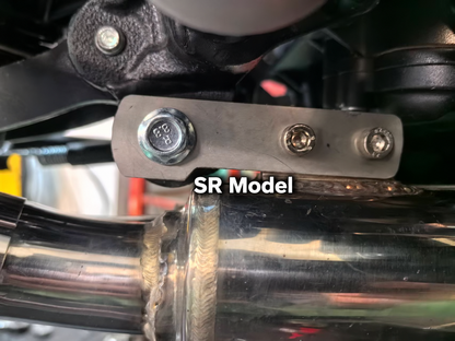 Sistema de escape de acero inoxidable para carreras CFMOTO 450SR y 450SR-S