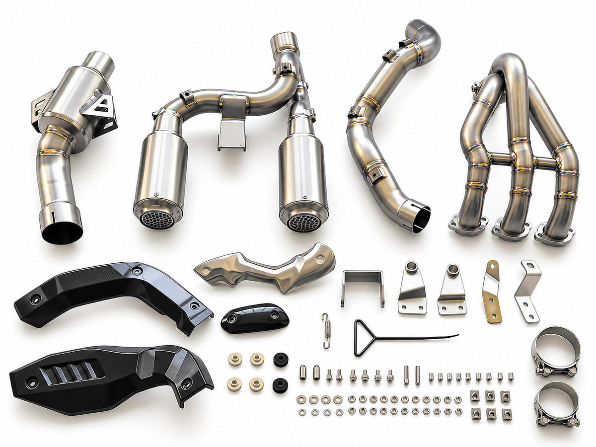 ZXMOTO 820RR - 820RR-R Vandemon Full Titanium High Mount Race Exhaust System