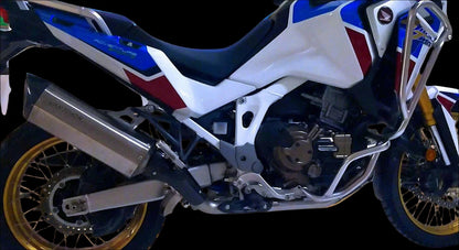 Sistema de escape de titanio para Honda Africa Twin CRF1100L Adventure