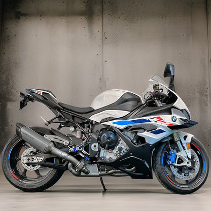 宝马 S1000R、S1000RR 和 M1000R Vandemon 钛合金双模隐形排气管 2021-24