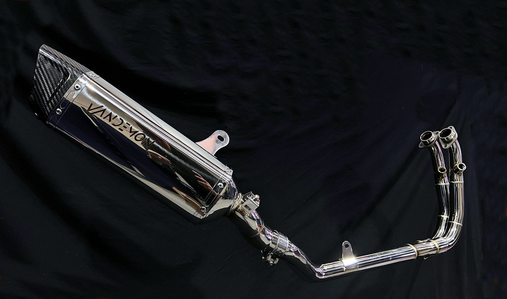 CFMOTO 450SR Stainless Steel Race Exhaust System Vandemon Performance