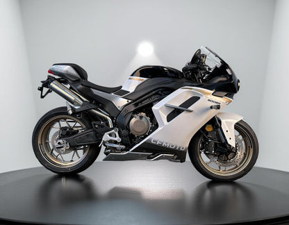CFMOTO 500SR VROOM Vandemon High Mount Stainless Steel Exhaust System