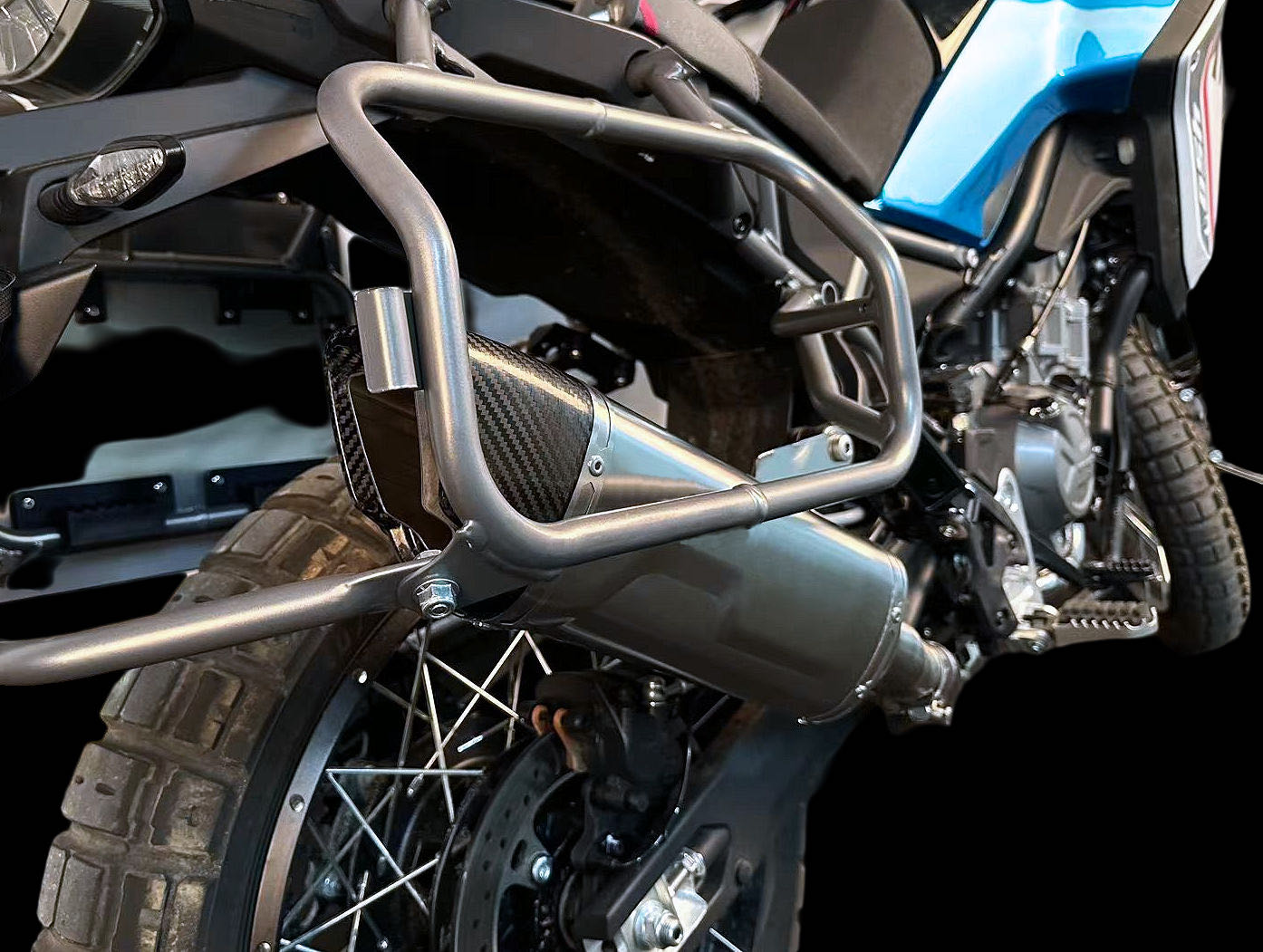 CFMOTO 450MT Adventure Stainless Steel Exhaust System