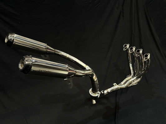 CFMOTO 500SR VROOM Vandemon High Mount Stainless Steel Exhaust System