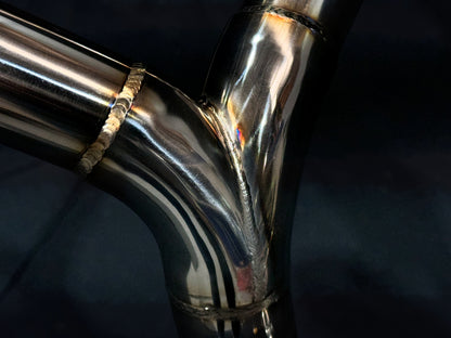 CFMOTO 500SR VROOM Vandemon High Mount Stainless Steel Exhaust System