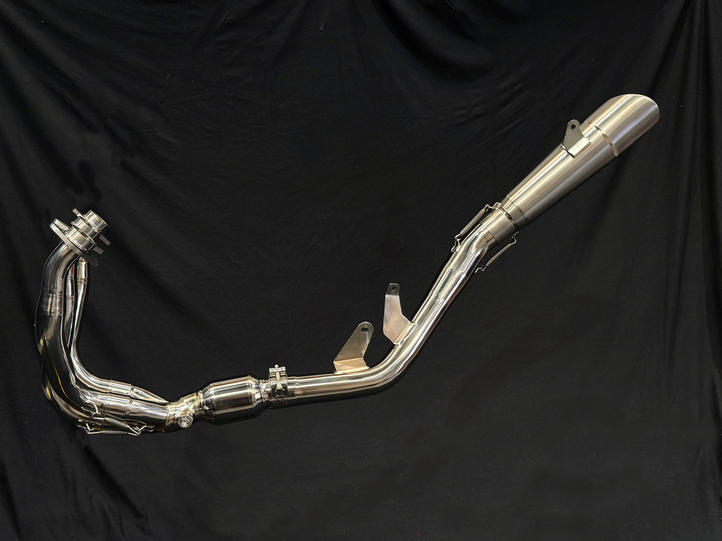 CFMOTO 675SR-R, 675SR-S,675SS & 675NK Side Mount Titanium Exhaust System