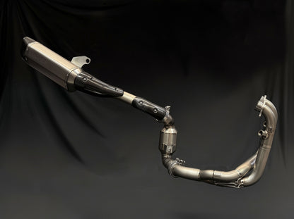 Sistema de escape de titanio CFMOTO 800MT Adventure