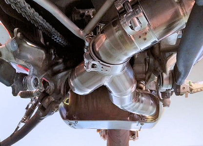 Ducati Multistrada V4 Titanium Cat Delete Link Pipe