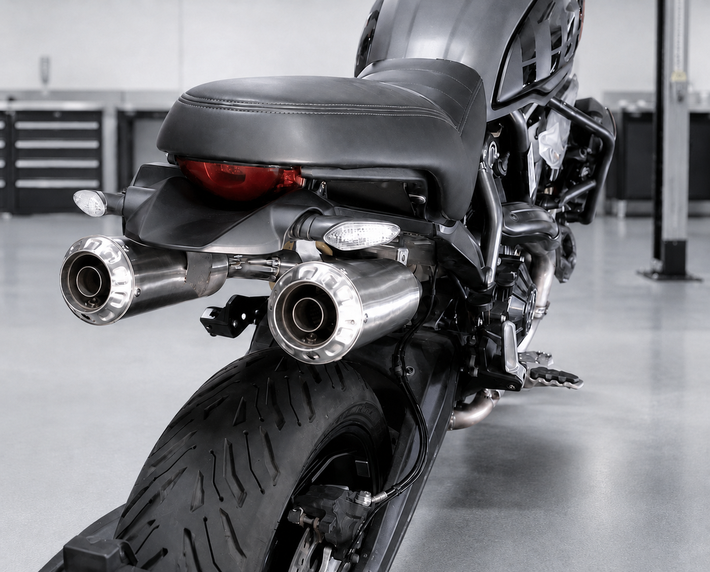 杜卡迪 Scrambler &amp; Cafe Racer 803cc 2015-20 Vandemon 钛合金排气管