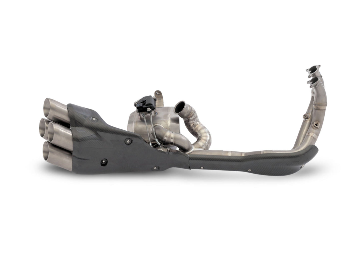 Ducati Diavel V4 Quattro Bimodal Stealth Titanium Exhaust System 2023-2024