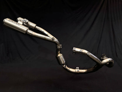 Escape de titanio Vandemon para Ducati Scrambler y Cafe Racer 803cc 2015-20