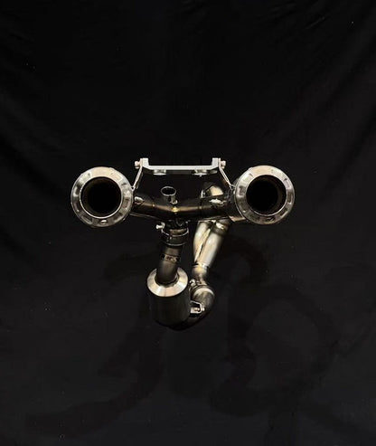 Escape de titanio Vandemon para Ducati Scrambler y Cafe Racer 803cc 2015-20