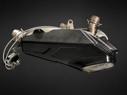 Ducati Panigale V4 / V4R y Streetfighter V4 Bimodal Stealth Slip-On de titanio