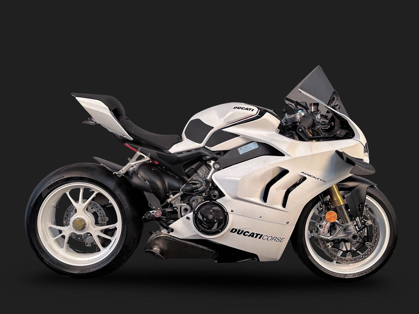 Ducati Panigale V4 / V4R & Streetfighter V4 Bimodal Stealth Titanium Slip-On