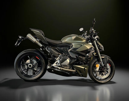 Ducati Panigale/ Streetfighter V2 High Mount Titanium Slip-On Mufflers 2020-2024