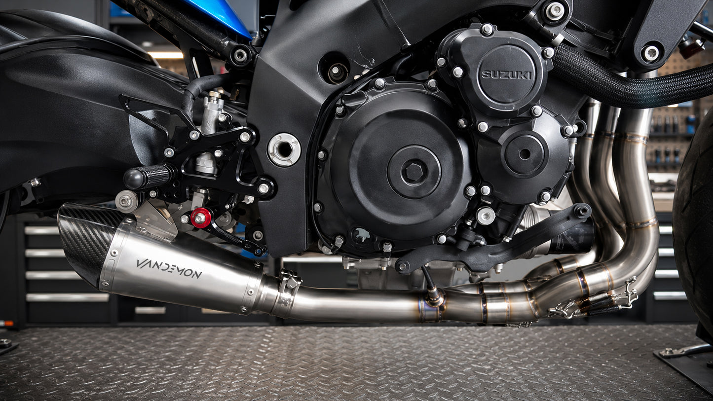 Suzuki GSX-S1000F, GSX-S1000, GSX-S1000GT & Katana 1000 Titanium Exhaust System 2015-26
