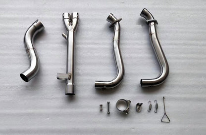 Suzuki GSX-8S & GSX-8R Exhaust Headers Stainless Steel or Titanium