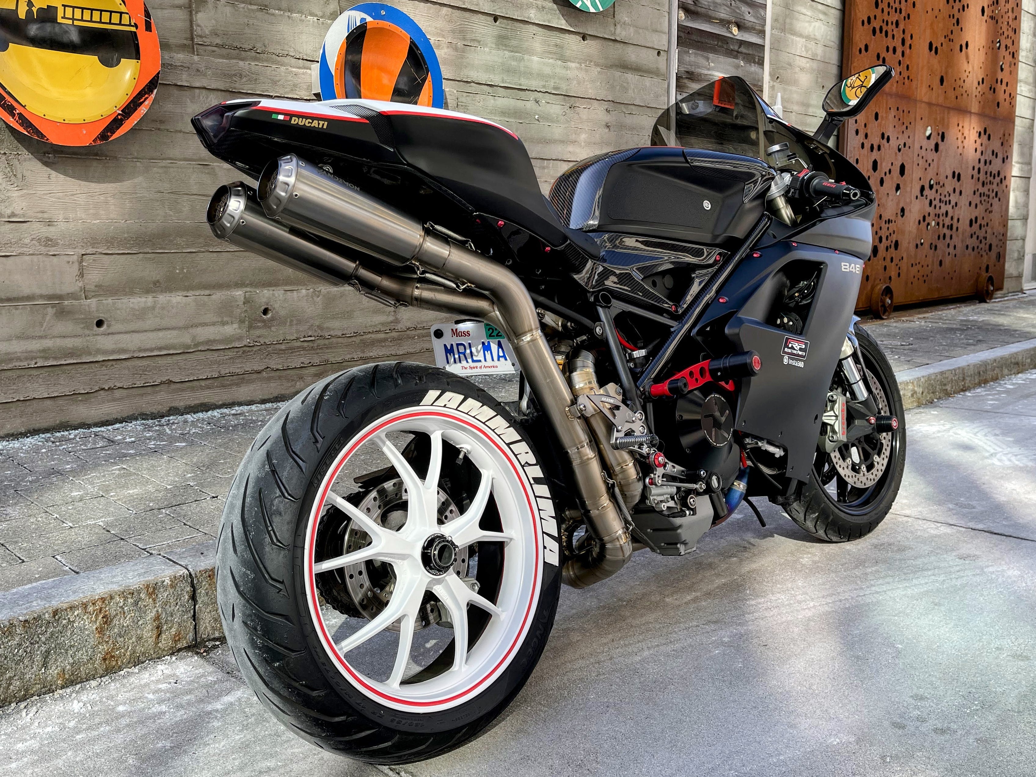 サイレンサー Ducati 1098 R / S（1198 / 1198R / 1198S）08> 11 Mivv