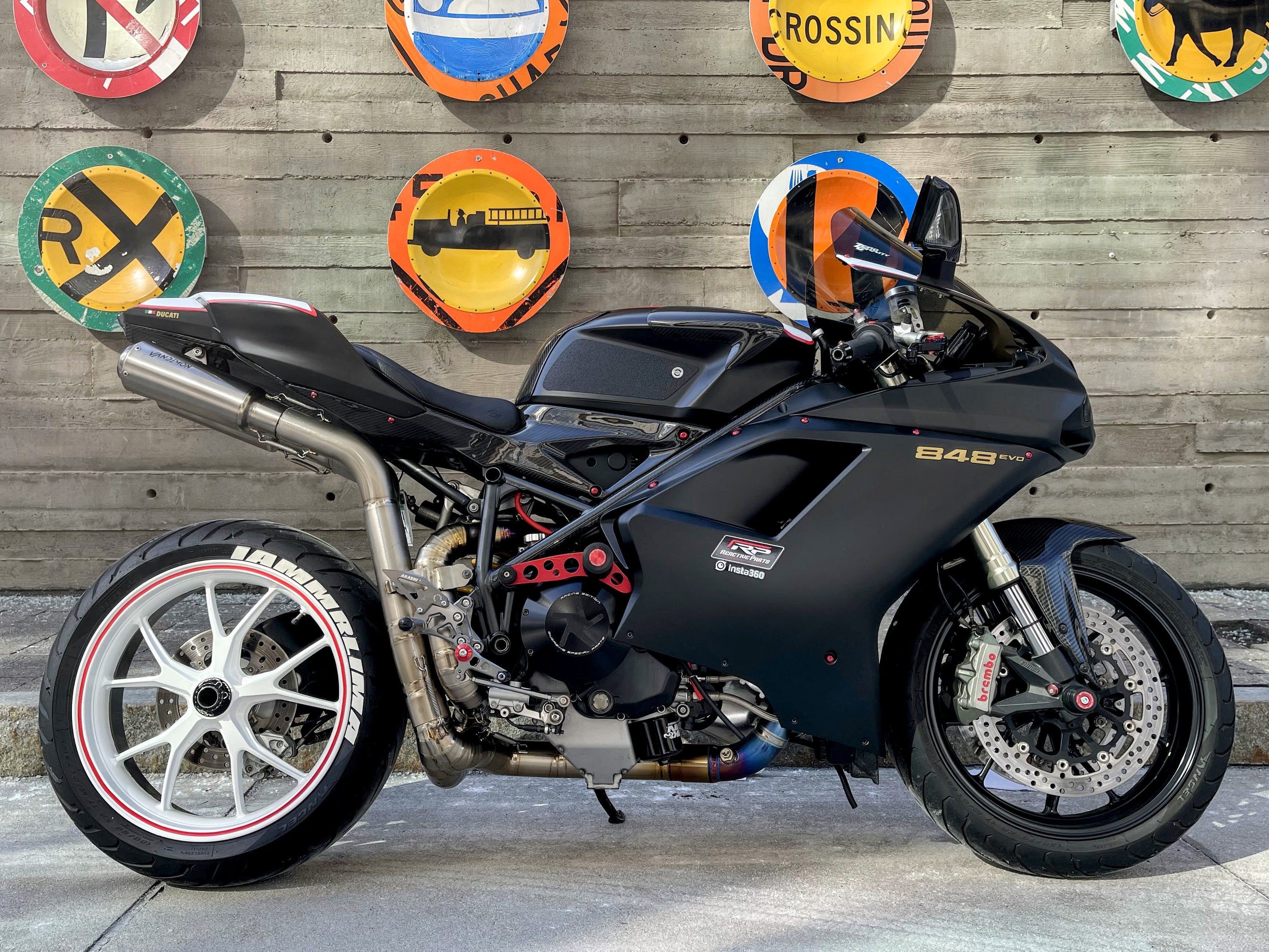 サイレンサー Ducati 1098 R / S（1198 / 1198R / 1198S）08> 11 Mivv