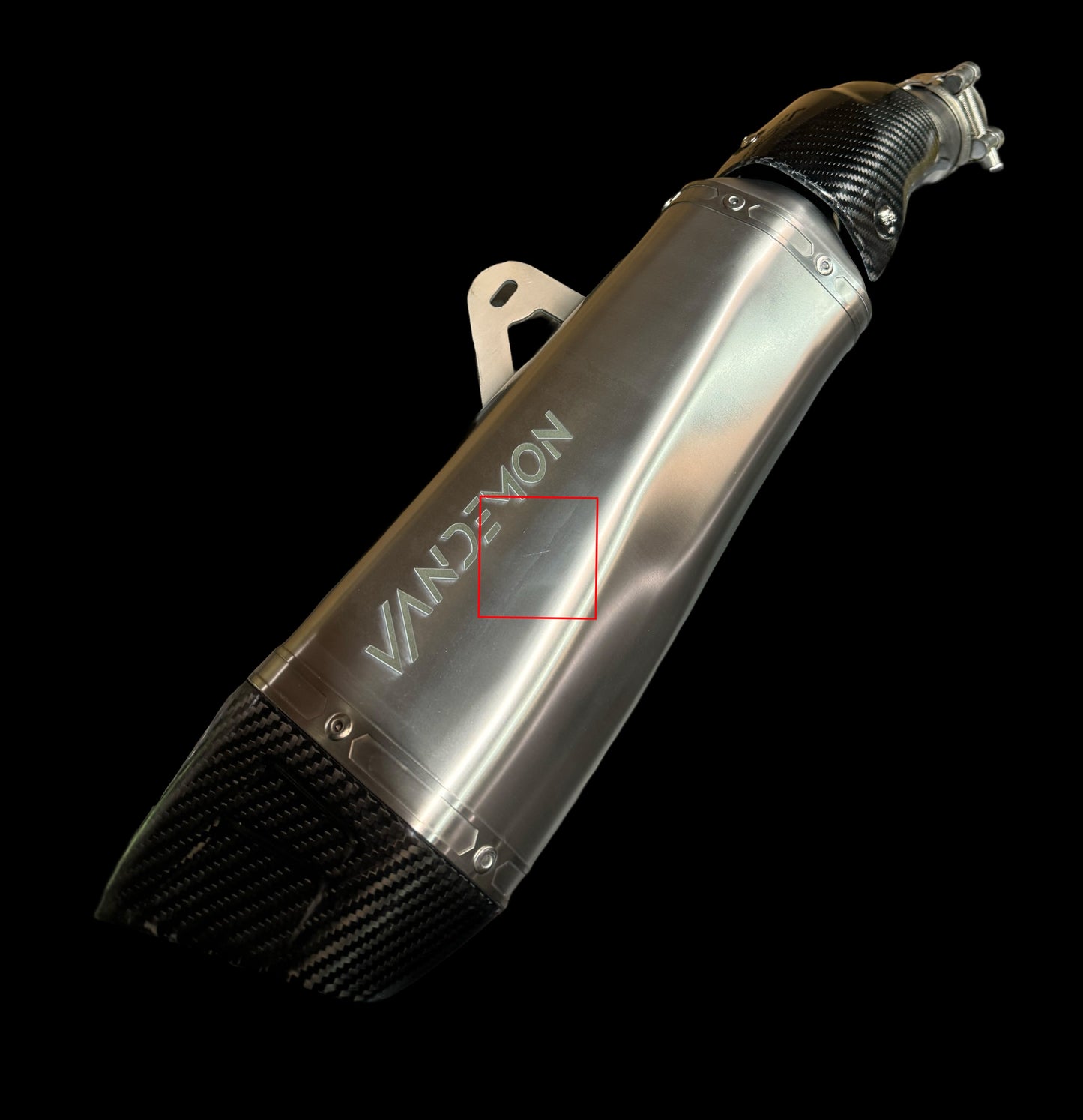 Kawasaki H2 SE SX Vandemon Titanium Slip-On Muffler 2018-24 (DS9)