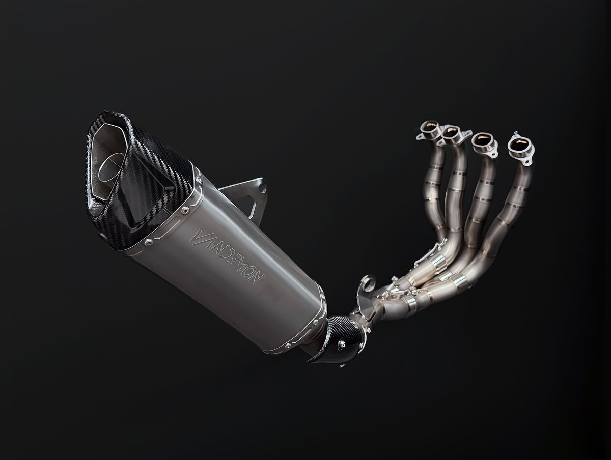 Honda CBR1000RR-R Fireblade Vandemon Titanium Headers Exhaust System 2 ...