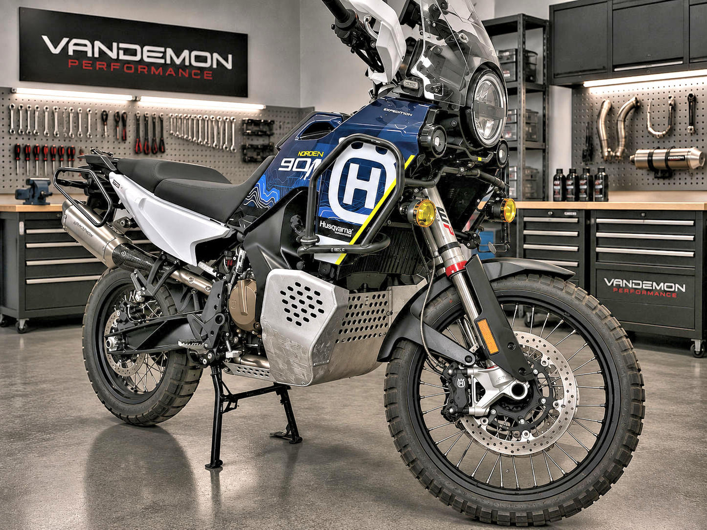 Sistema de escape de titanio y eliminación de catalizador para KTM 790/890 Duke y R 2017-2024