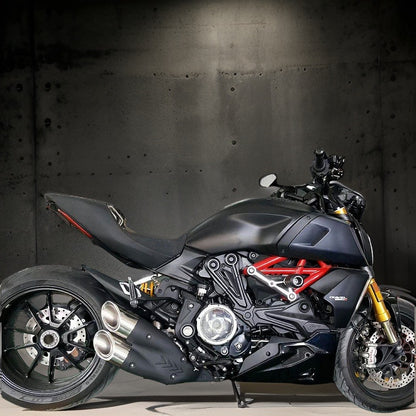 Ducati X Diavel y Diavel S 1260 Bimodal Stealth de titanio sin aros 2016-2022