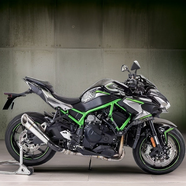 Kawasaki Ninja ZH2 Vandemon H2R Titanium Slip-On – Vandemon