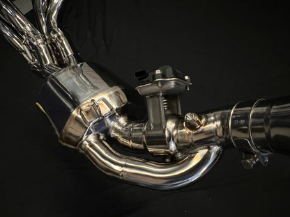 Kawasaki ZH2 Bimodal Stealth Titanium Exhaust with H2R Muffler
