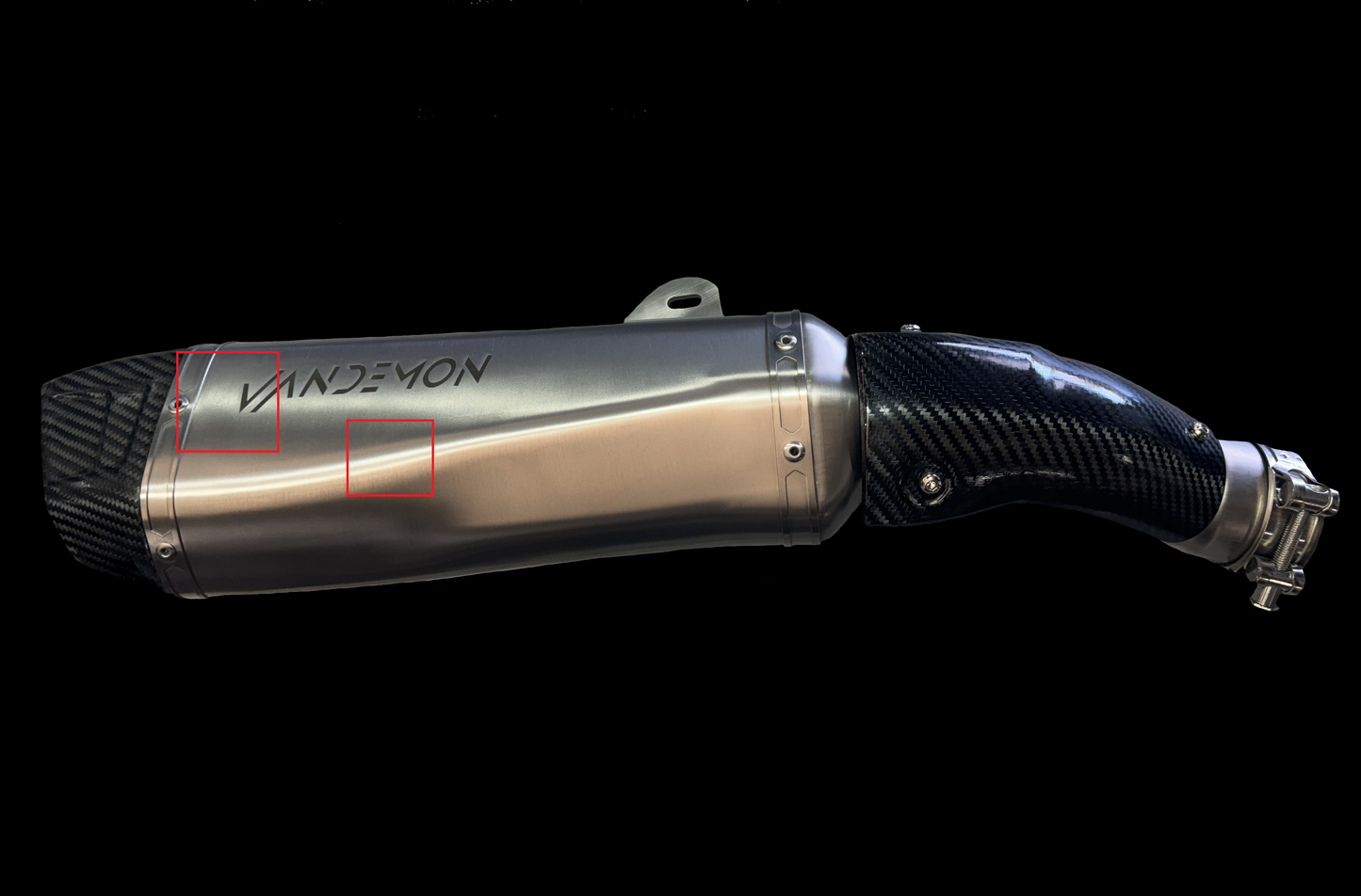 Kawasaki H2 SE SX Vandemon Titanium Slip-On Muffler 2018-24 (DS14)