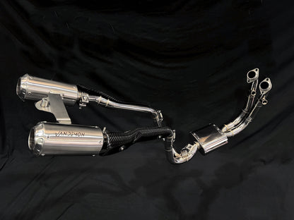 CFMoto 450 Stainless-Titanium Exhaust