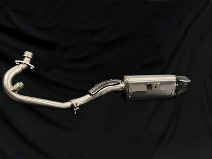 Italjet Dragster 125/200 Titanium Exhaust System 2021-2024