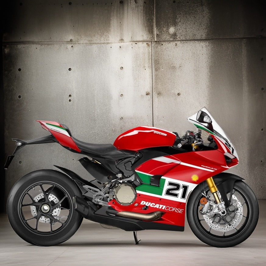 Bayliss V2 Ducati Panigale Titanium Stealth Slip-On Bimodal Muffler